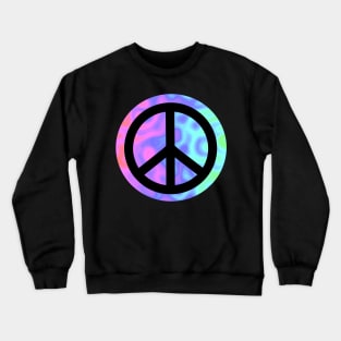 PEACE Movement Black Peace Sign Crewneck Sweatshirt